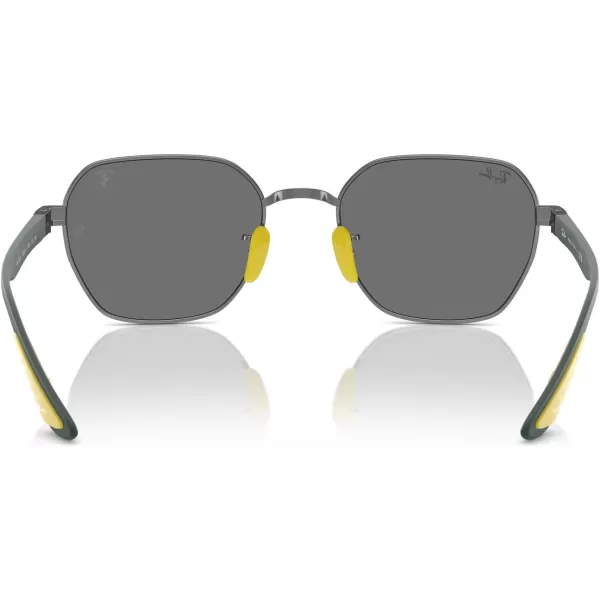 imageRayBan Rb3794m Scuderia Ferrari Collection Square SunglassesGunmetalGrey Mirrored Silver