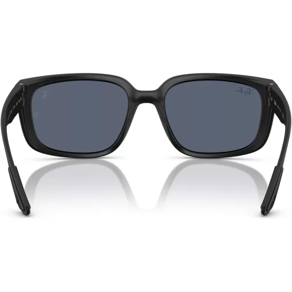 imageRayBan Rb4443m Scuderia Ferrari Collection Square SunglassesMatte BlackDark Grey