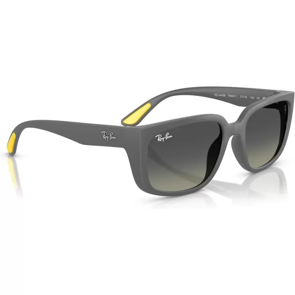 imageRayBan Rb4443m Scuderia Ferrari Collection Square SunglassesMatte GreyLight Grey Gradient