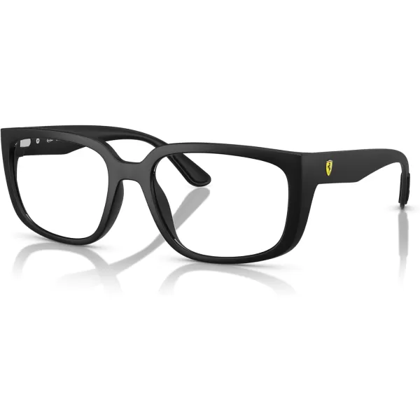 imageRayBan Rx4443vm Scuderia Ferrari Collection Square Prescription Eyewear FramesMatte BlackBlackDemo Lens