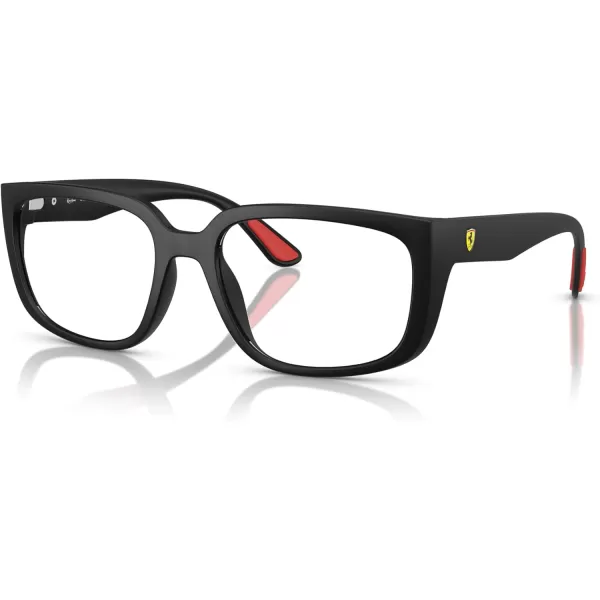 imageRayBan Rx4443vm Scuderia Ferrari Collection Square Prescription Eyewear FramesMatte BlackDemo Lens