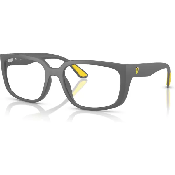 imageRayBan Rx4443vm Scuderia Ferrari Collection Square Prescription Eyewear FramesMatte GreyDemo Lens