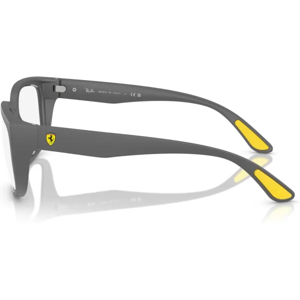 imageRayBan Rx4443vm Scuderia Ferrari Collection Square Prescription Eyewear FramesMatte GreyDemo Lens