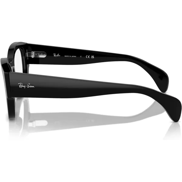 imageRayBan Rx7681v Jorge Square Prescription Eyewear FramesBlackDemo Lens