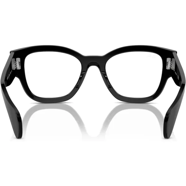 imageRayBan Rx7681v Jorge Square Prescription Eyewear FramesBlackDemo Lens