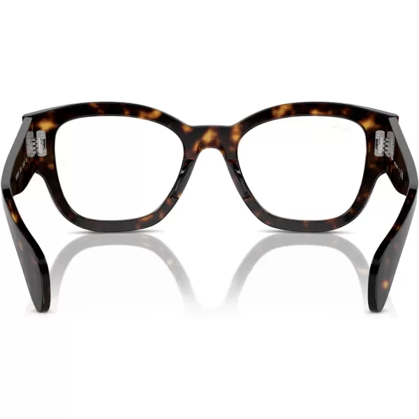 imageRayBan Rx7681v Jorge Square Prescription Eyewear FramesHavanaDemo Lens