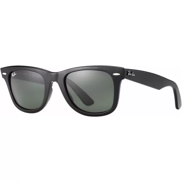 imageRayBan RB2140 Original Wayfarer Polarized Square SunglassesBlackGreen Polarized