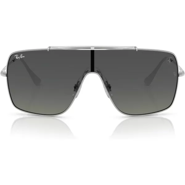 imageRayBan Rb3697m Scuderia Ferrari Collection Square SunglassesSilverGradient Grey