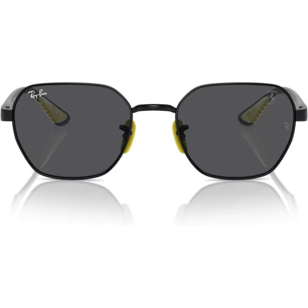 imageRayBan Rb3794m Scuderia Ferrari Collection Square SunglassesBlackDark Grey