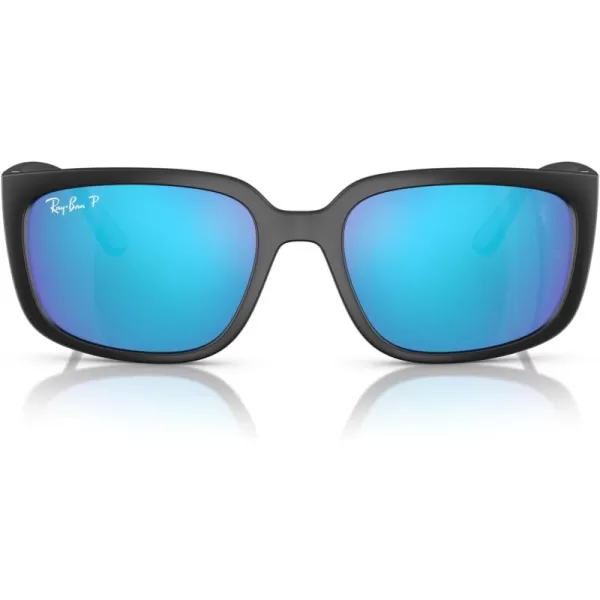 Matte Black/Green Mir Blue Polarized