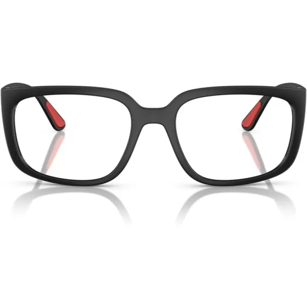 imageRayBan Rx4443vm Scuderia Ferrari Collection Square Prescription Eyewear FramesMatte BlackDemo Lens