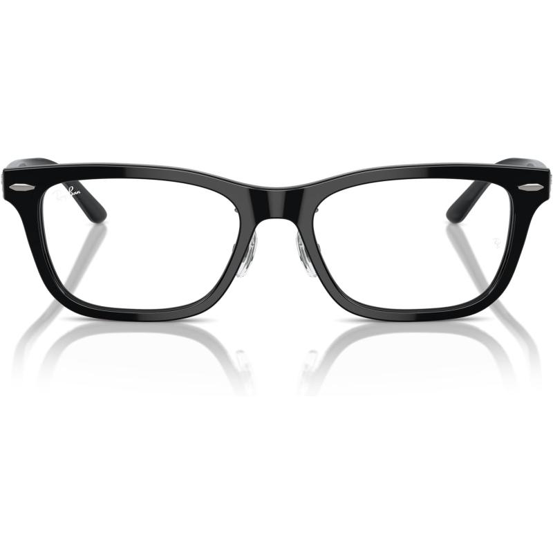 imageRayBan Rx5426d Rectangular Prescription Eyewear FramesBlackDemo Lens