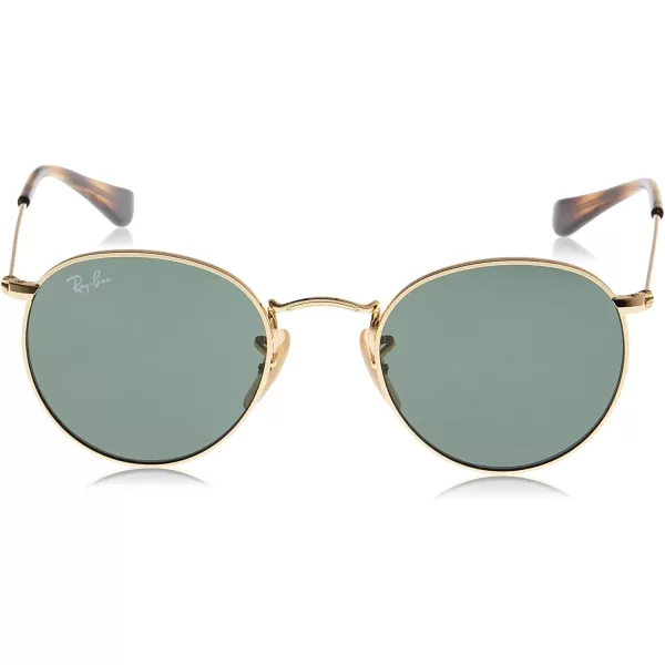 imageRayBan Kids RJ9547S Metal Round SunglassesAristaDark Green