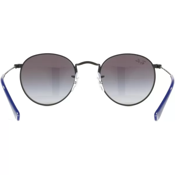 imageRayBan Kids RJ9547S Metal Round SunglassesMatte BlackLight Grey Gradient Dark Grey