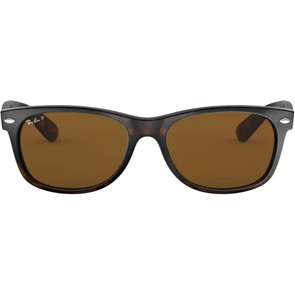 imageRayBan RB2132 New Wayfarer Square SunglassesTortoisePolarized B15 Brown