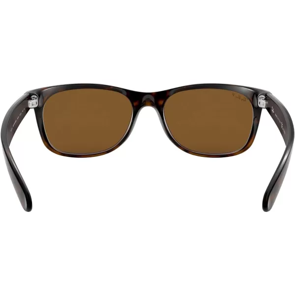 imageRayBan RB2132 New Wayfarer Square SunglassesTortoisePolarized B15 Brown
