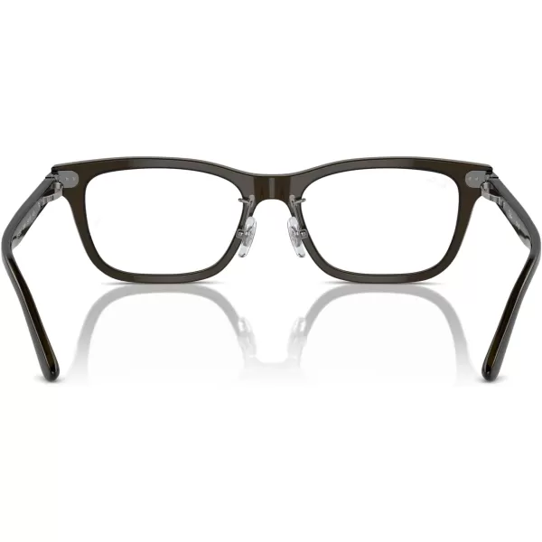imageRayBan Rx5426d Rectangular Prescription Eyewear FramesTransparent GreenDemo Lens