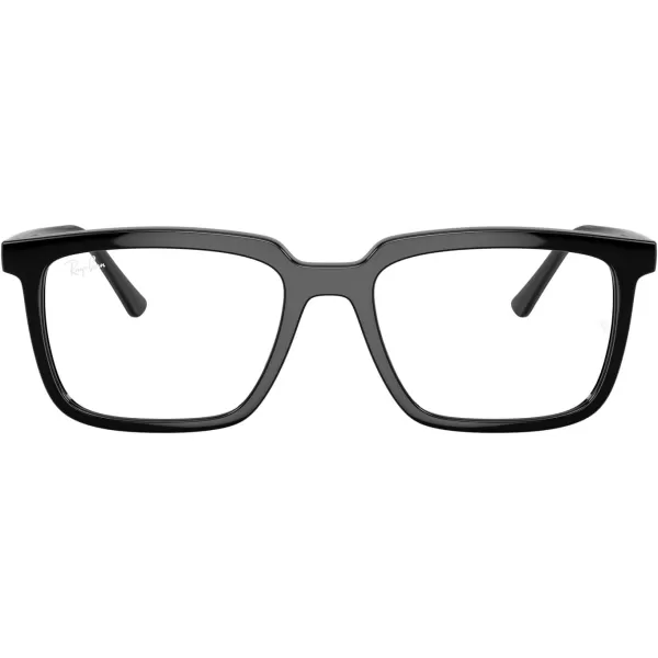 imageRayBan Rx7239 Alain Rectangular Prescription Eyewear FramesBlackDemo Lens
