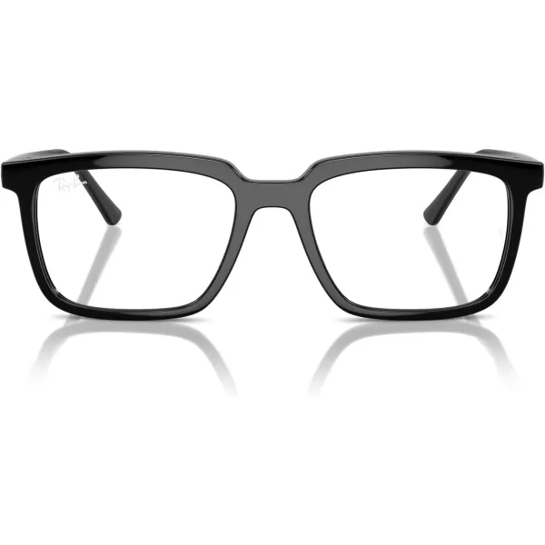 imageRayBan Rx7239 Alain Rectangular Prescription Eyewear FramesBlackDemo Lens