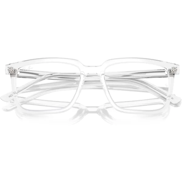 imageRayBan Rx7239 Alain Rectangular Prescription Eyewear FramesTransparentDemo Lens