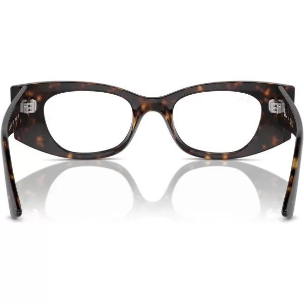 imageRayBan Rx7327 Kat Rectangular Prescription Eyewear FramesHavanaDemo Lens
