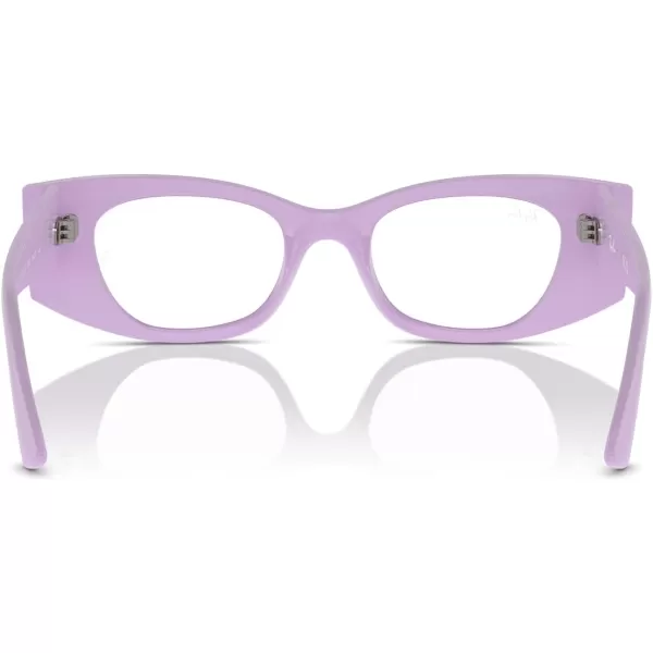 imageRayBan Rx7327 Kat Rectangular Prescription Eyewear FramesLilacDemo Lens