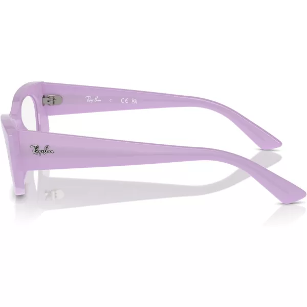 imageRayBan Rx7327 Kat Rectangular Prescription Eyewear FramesLilacDemo Lens