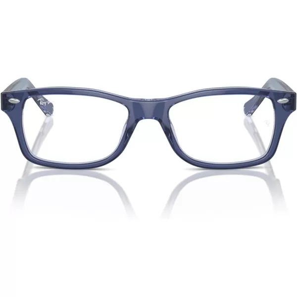 imageRayBan Ry1531 Square Prescription Eyewear FramesTop Violet on Transparent VioletDemo Lens