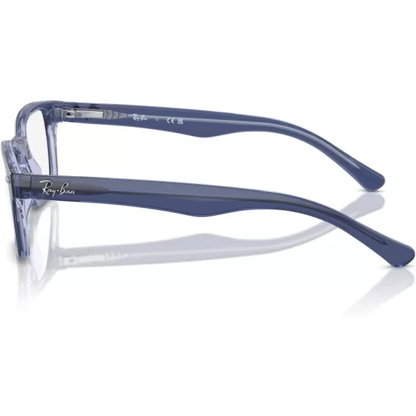 imageRayBan Ry1531 Square Prescription Eyewear FramesTop Violet on Transparent VioletDemo Lens