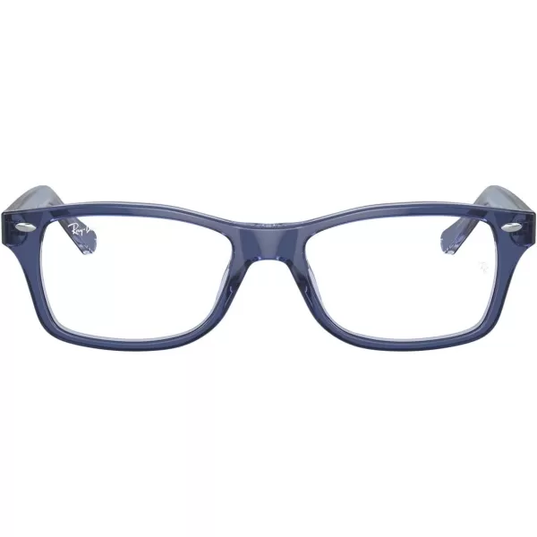 imageRayBan Ry1531 Square Prescription Eyewear FramesTop Violet on Transparent VioletDemo Lens