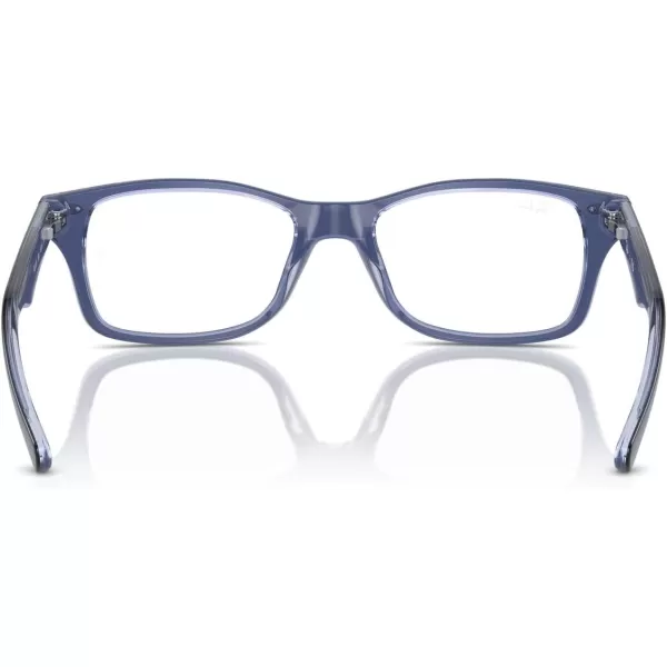 imageRayBan Ry1531 Square Prescription Eyewear FramesTop Violet on Transparent VioletDemo Lens