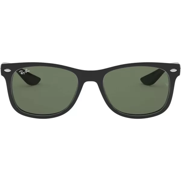 imageRayBan Kids RJ9052S New Wayfarer Square SunglassesBlackDark Green