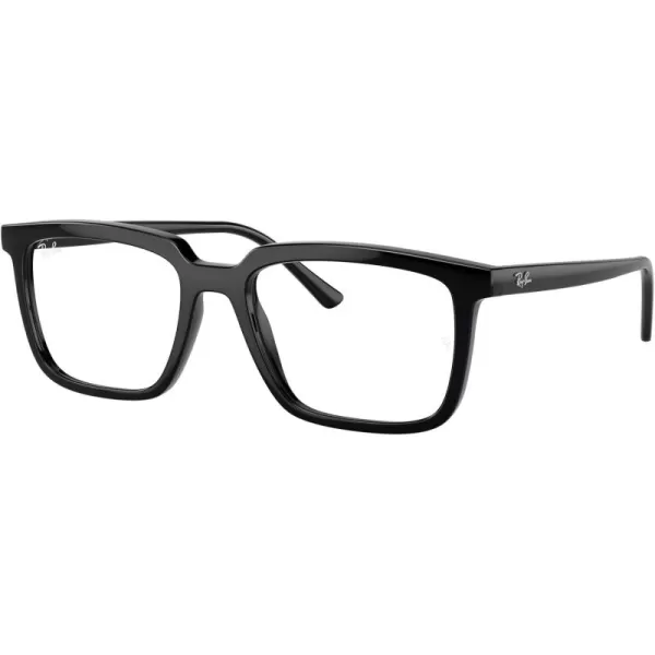 imageRayBan Rx7239 Alain Rectangular Prescription Eyewear FramesBlackDemo Lens