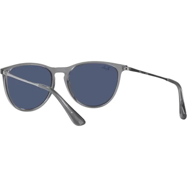 imageRayBan Kids RJ9060S Erika Round SunglassesOpal BlueDark Blue