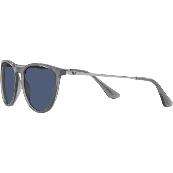 imageRayBan Kids RJ9060S Erika Round SunglassesOpal BlueDark Blue