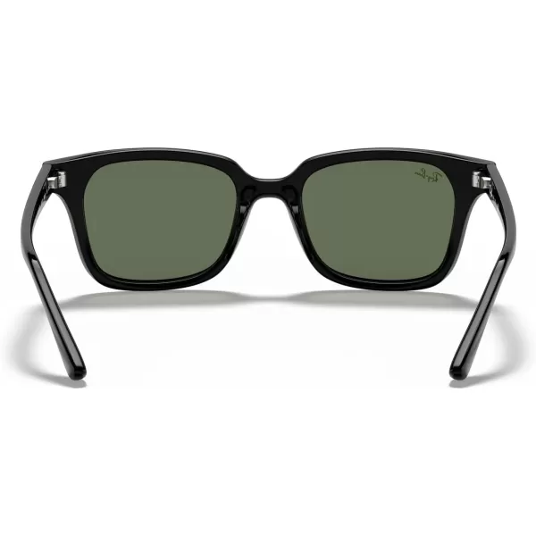 imageRayBan Kids RJ9071S Square SunglassesBlackDark Green