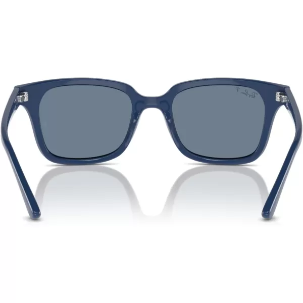 imageRayBan Kids RJ9071S Square SunglassesBlueDark Blue Polarized