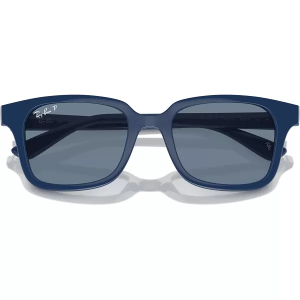 imageRayBan Kids RJ9071S Square SunglassesBlueDark Blue Polarized