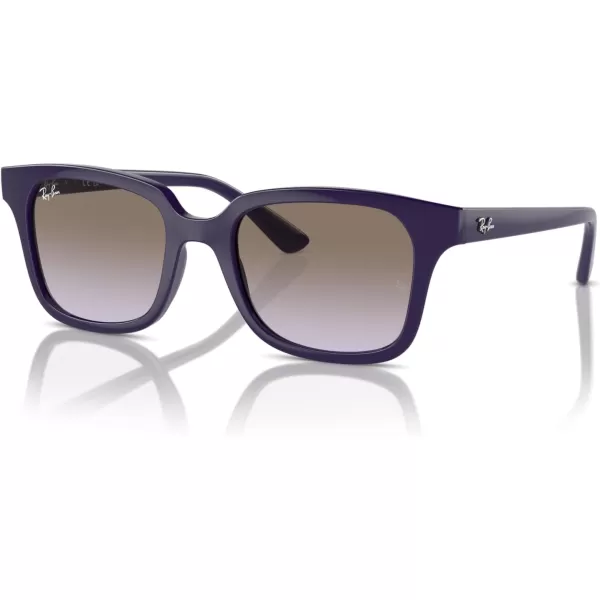 imageRayBan Kids RJ9071S Square SunglassesVioletLilac Gradient Light Grey