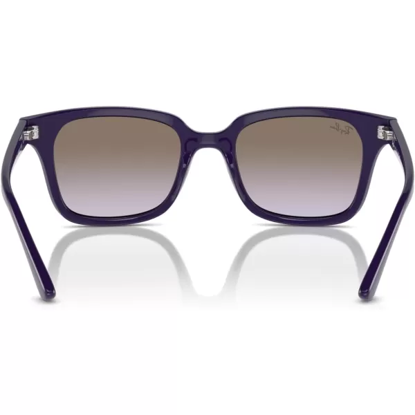 imageRayBan Kids RJ9071S Square SunglassesVioletLilac Gradient Light Grey