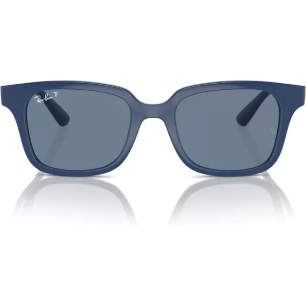 imageRayBan Kids RJ9071S Square SunglassesBlueDark Blue Polarized