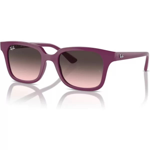 imageRayBan Kids RJ9071S Square SunglassesCherryPink Gradient Grey