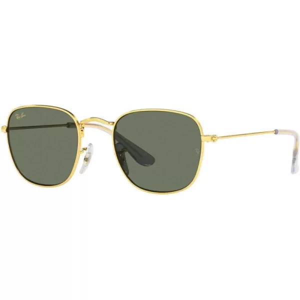 imageRayBan Kids RJ9557S Square SunglassesLegend GoldDark Green