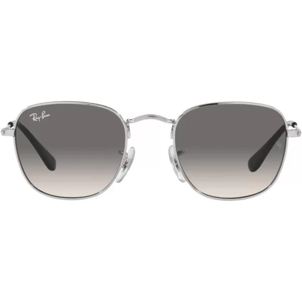 imageRayBan Kids RJ9557S Square SunglassesSilverGrey Gradient