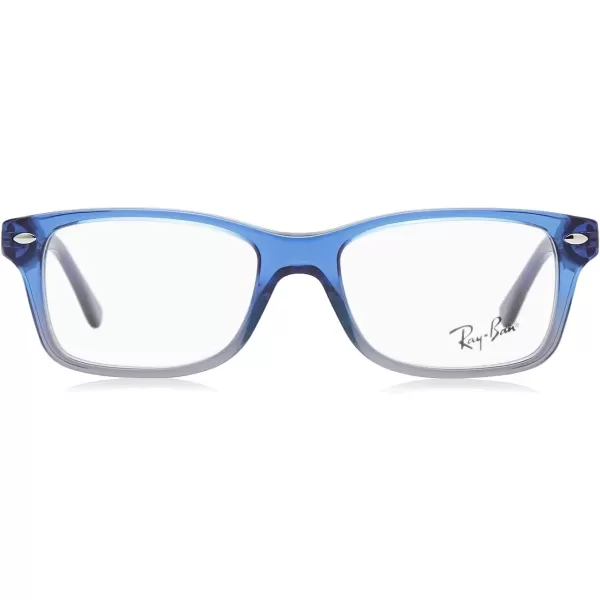 imageRayBan Ry1531 Square Prescription Eyewear FramesBlue Gradient Iridescent GreyDemo Lens