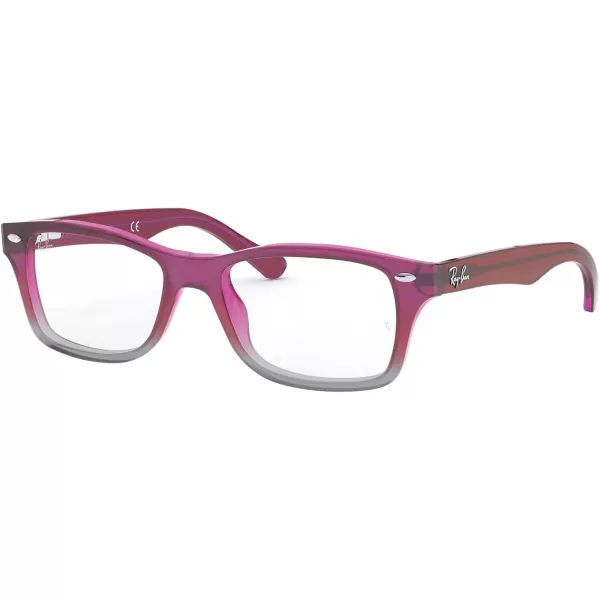 imageRayBan Ry1531 Square Prescription Eyewear FramesFuchsia Gradient IridescentDemo Lens