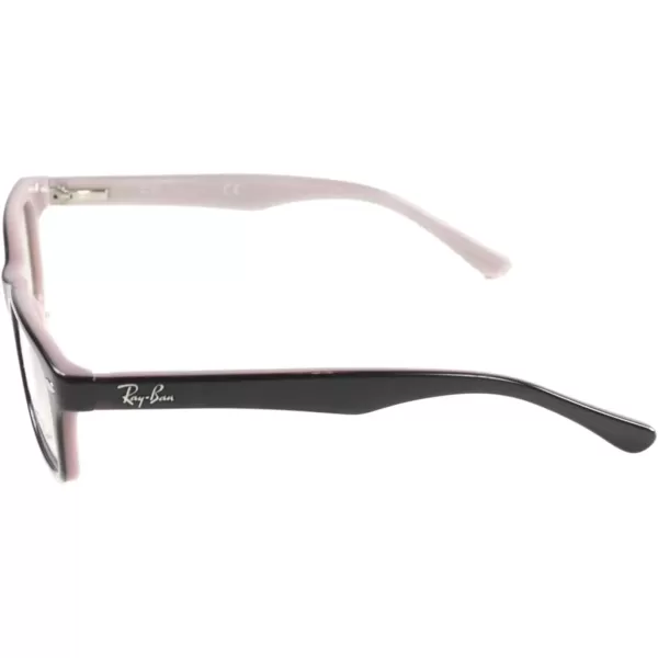 imageRayBan Ry1531 Square Prescription Eyewear FramesHavana on Opal PinkDemo Lens