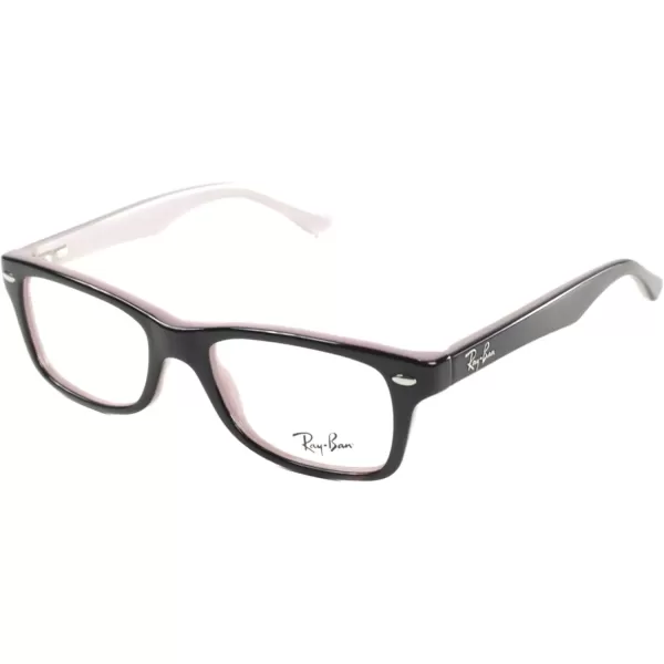 imageRayBan Ry1531 Square Prescription Eyewear FramesHavana on Opal PinkDemo Lens