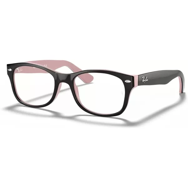 imageRayBan Kids Ry1528 Square Prescription Eyeglass FramesHavana on Opal PinkDemo Lens