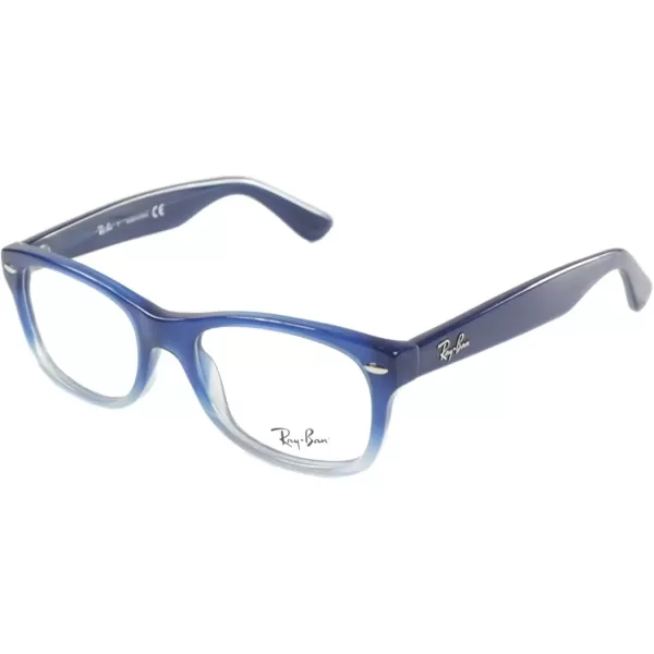 imageRayBan Kids Ry1528 Square Prescription Eyeglass FramesOpal Blue Gradient OpalDemo Lens